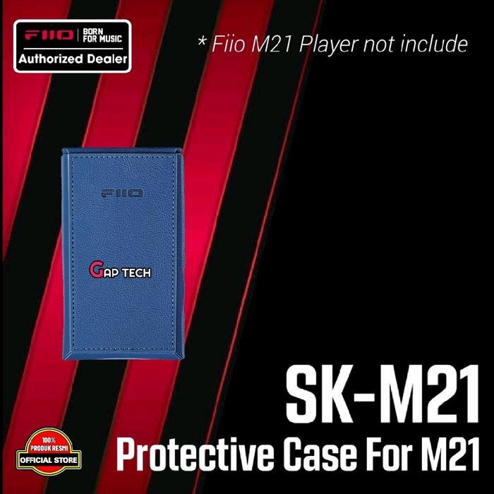 FIIO SK-M21C / SK M21C / SKM21C / SK M21 / SKM21 / SK-M21 Protective Case for Fiio M21 Original - SK-M21 BLUE