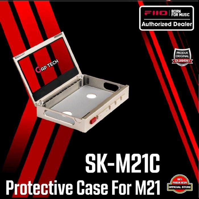 FIIO SK-M21C / SK M21C / SKM21C / SK M21 / SKM21 / SK-M21 Protective Case for Fiio M21 Original - SK-M21C GOLD