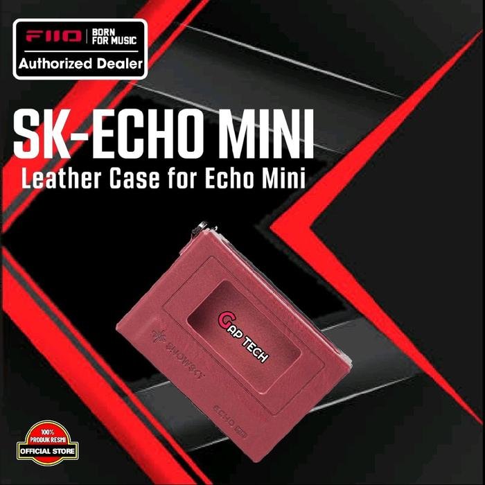 FiiO Snowsky SK-Echo Mini / SK Echo Mini Exclusive Protective Case for Echo Mini Original - Red