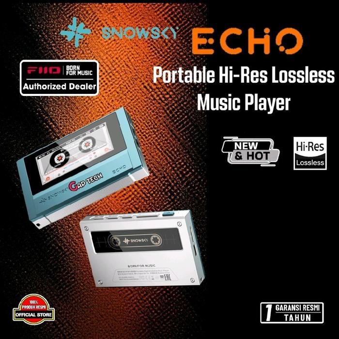 Fiio Snowsky ECHO Portable High-Resolution Lossless Music Player Original - Sky Blue