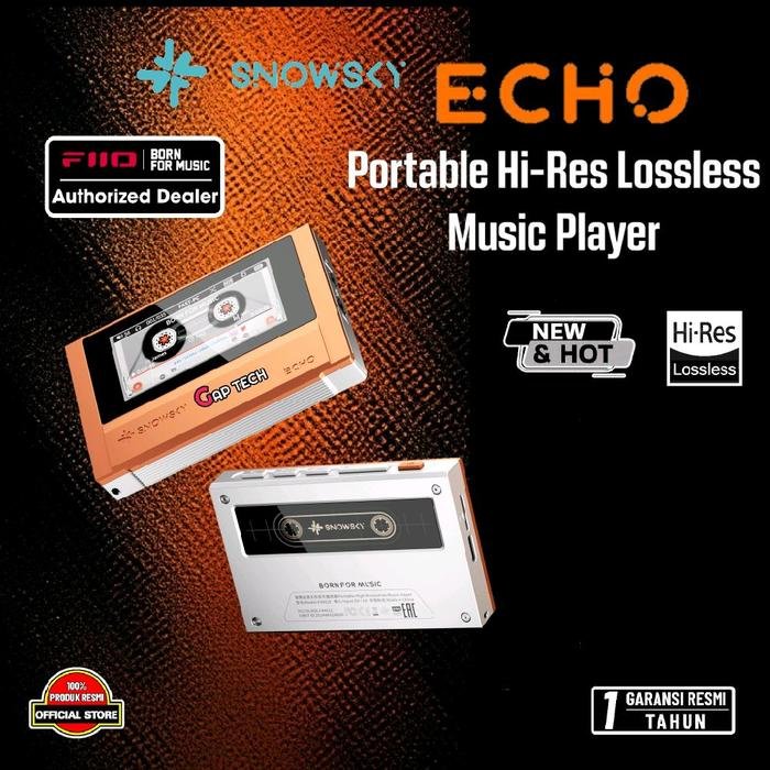 Fiio Snowsky ECHO Portable High-Resolution Lossless Music Player Original - Orange
