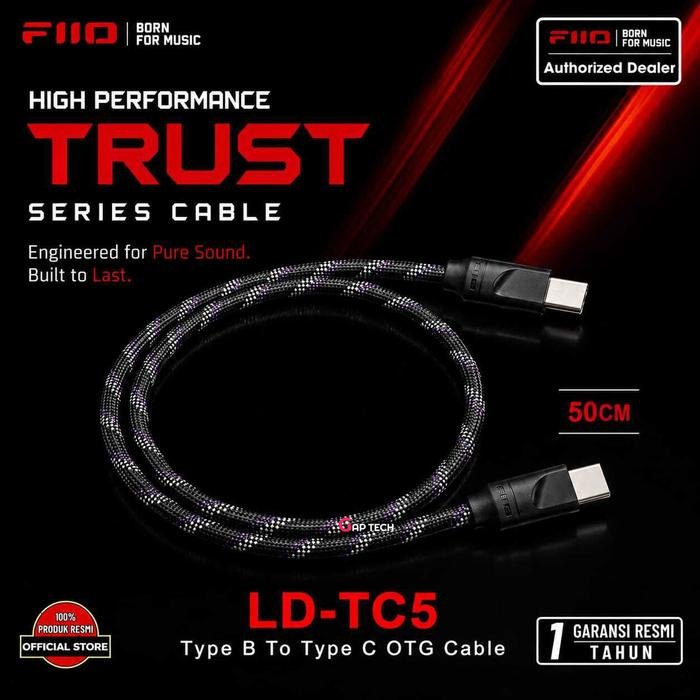 FiiO High Performance TRUST Series Cable Original - LD-TC5