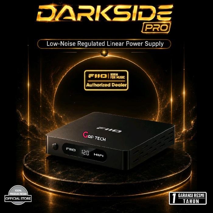 Fiio DARKSIDE PRO / DARK SIDE PRO Low-Noise Regulated Linear Power Supply Original - Black