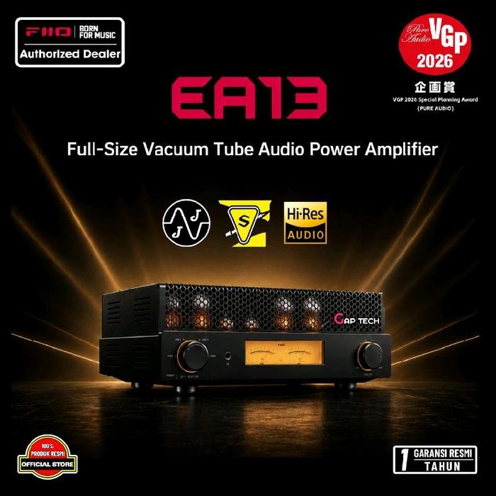 Fiio EA13 / EA 13 Hi-Res Full-Size Vacuum Tube Audio Power Amplifier Original - Black