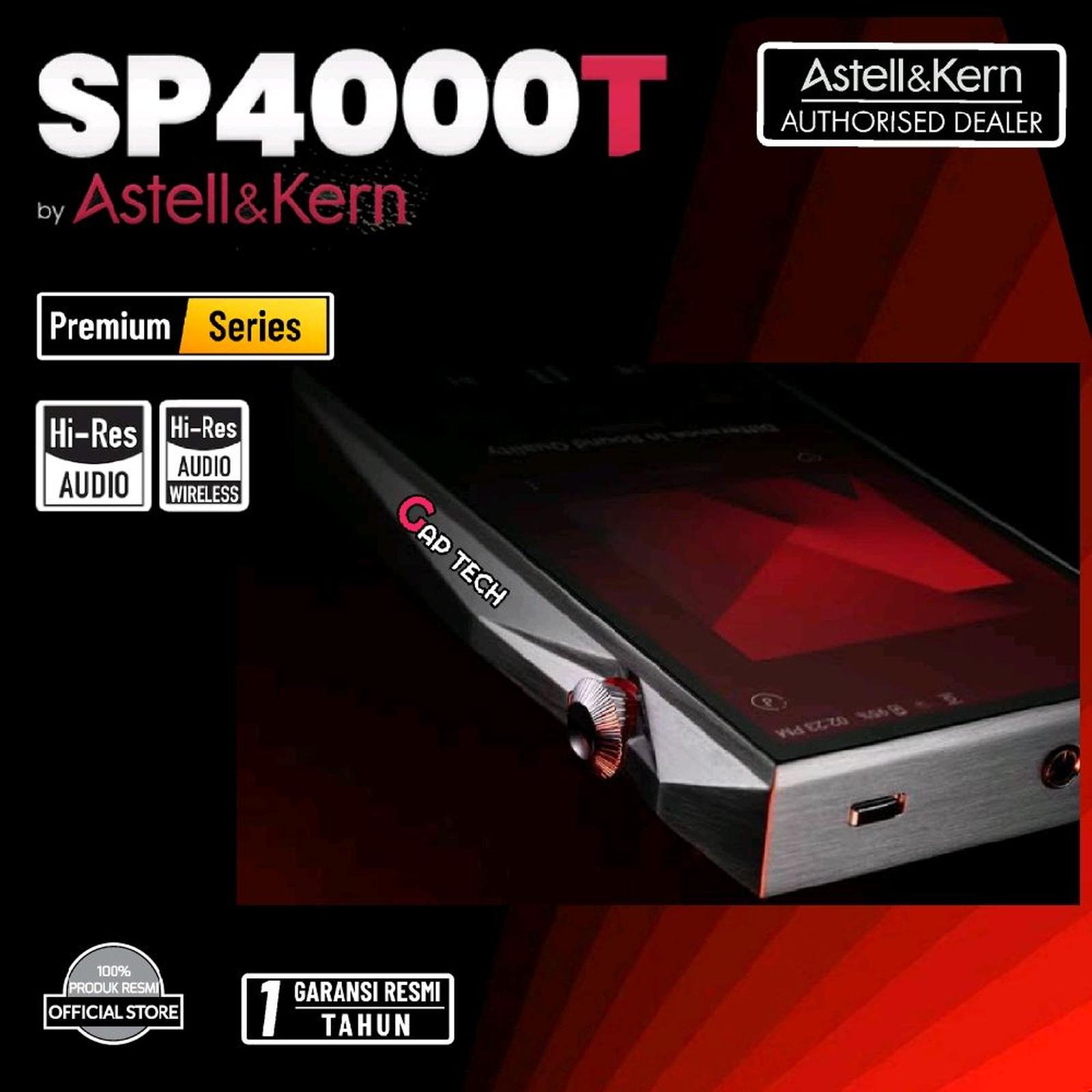 Astell & Kern A&Ultima SP4000T / SP4000 T / SP 4000 T / SP 4000T Premium Quad Tube Digital Audio Player / Music Player / DAP Original - SP4000T MUSIC PLAYER