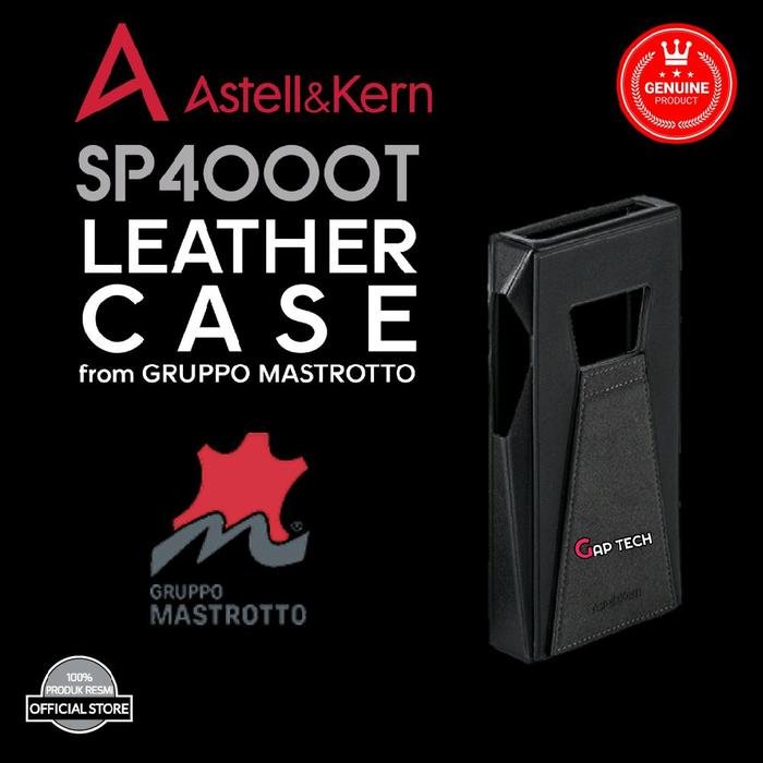 Astell & Kern A&Ultima SP4000T / SP4000 T / SP 4000 T / SP 4000T Premium Quad Tube Digital Audio Player / Music Player / DAP Original - BLACK - LEATHER CASE