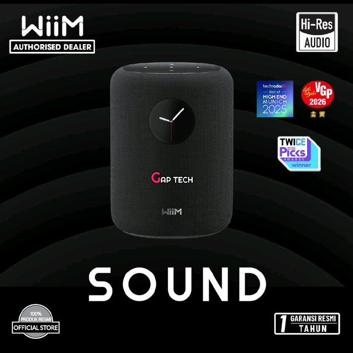 Wiim Sound Hi-Res Smart Streamer Active Speaker Original - Black