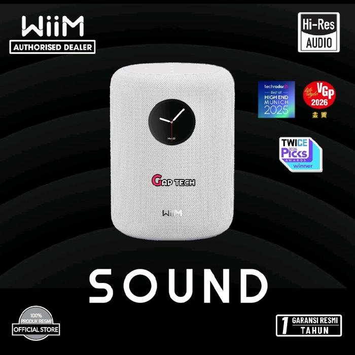 Wiim Sound Hi-Res Smart Streamer Active Speaker Original - White