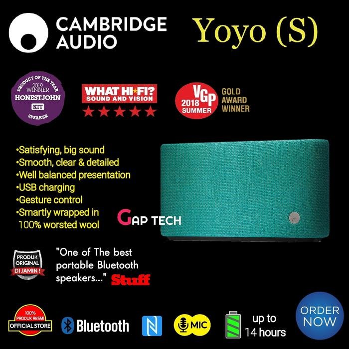 CAMBRIDGE YOYO (S) / YOYO S Portable Bluetooth Speaker Original - Green