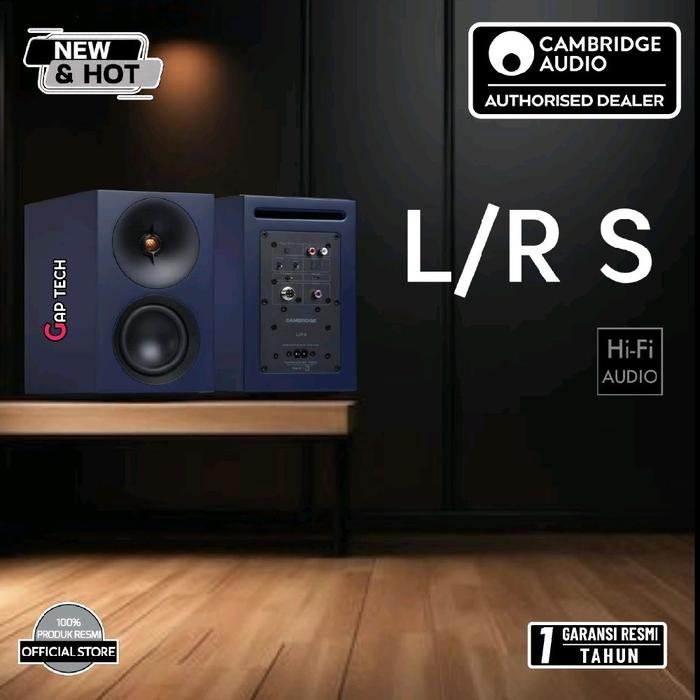 Cambridge Audio L/R S / LR S / L R S 100w Ultra Compact Active Stereo / Bookshelf Monitor Speakers Original - Blue
