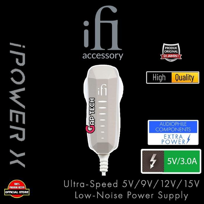 iFi iPower X / iPowerX / i Power X Low Noise Power Supply DC Adapter Original - 5V