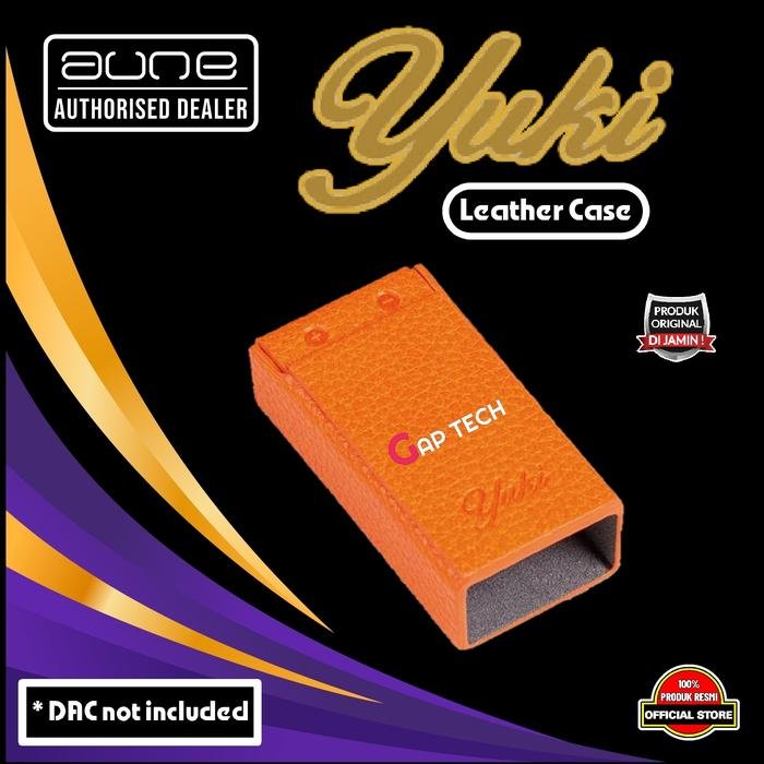 Aune Yuki High End Dongle USB DAC Amp Wih DAC Amplifier Original - L.CASE - ORANGE