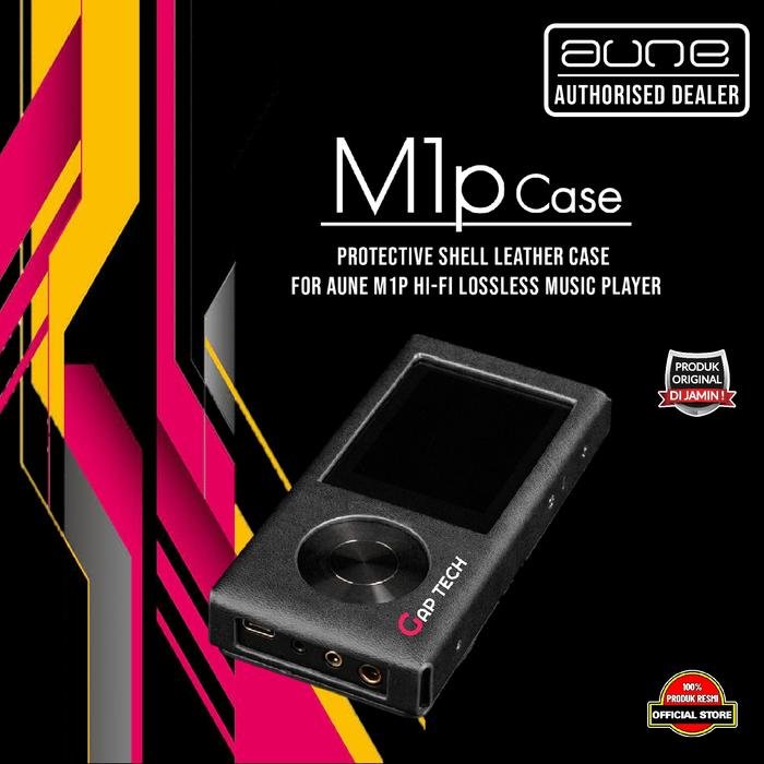 AUNE M1p / M1 p / M 1 p Hi-Res Bluetooth Portable Music Player / DAP Original - CASE - BLACK