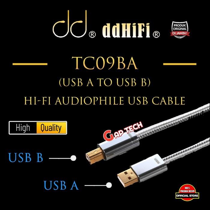 DD DDHIFI TC09BA / TC 09 BA / TC09BC /TC 09 BC HiFi USB Cable Original - TC09BA