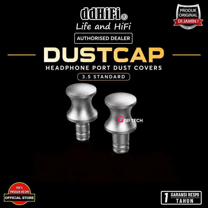 ddHifi Dust Cap Headphone Port Dust Covers Original - 3.5 Standard