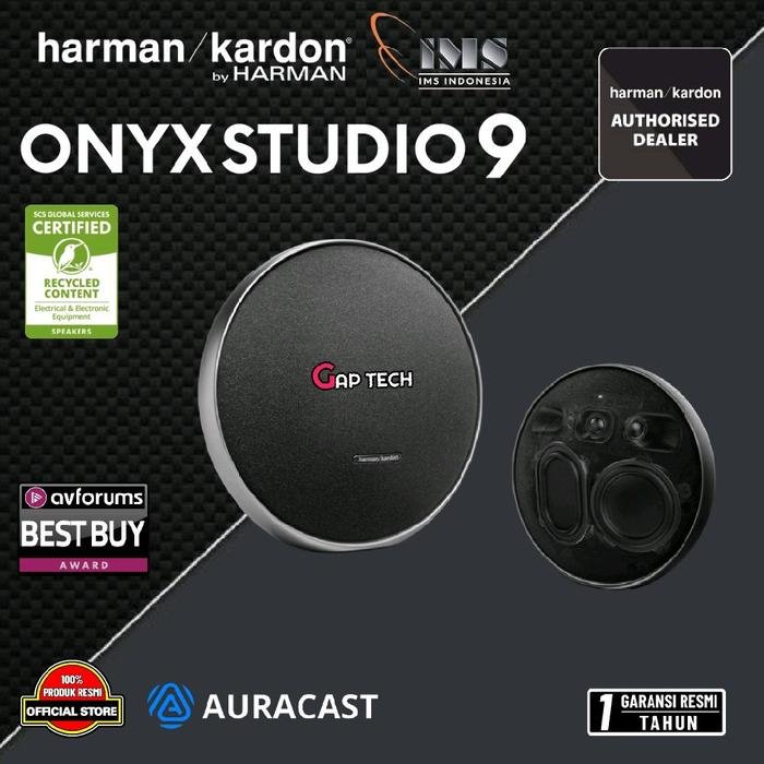 Harman Kardon Onyx Studio 9 Successor Onyx Studio 8 Portable Stereo Bluetooth Home Speaker Original - Black