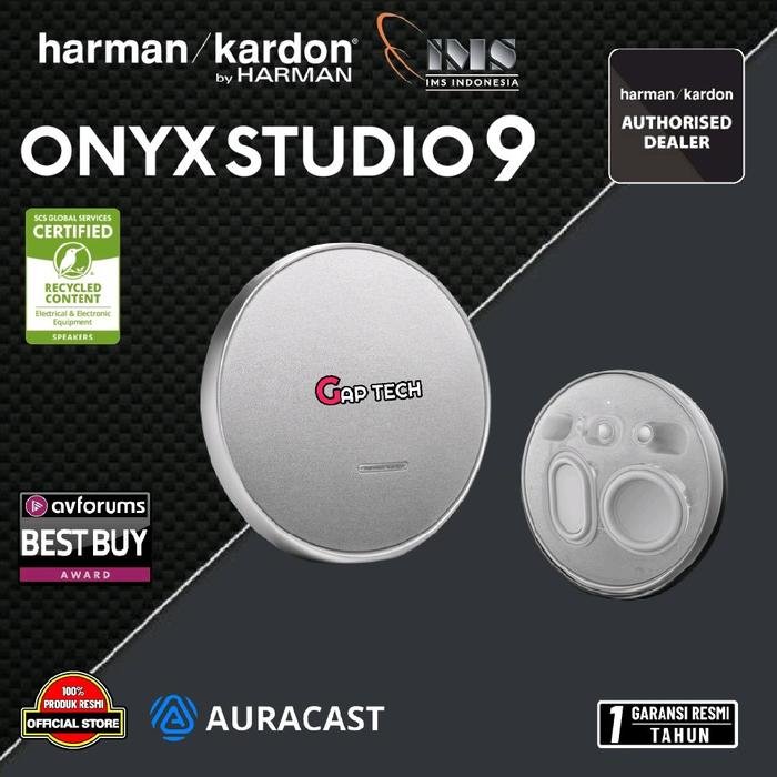 Harman Kardon Onyx Studio 9 Successor Onyx Studio 8 Portable Stereo Bluetooth Home Speaker Original - Grey