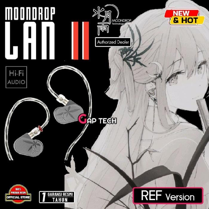 Moondrop Lan II / Lan 2 / Lan2 - 10mm Dynamic Driver In Ear Monitors / IEM Original - REF VERSION