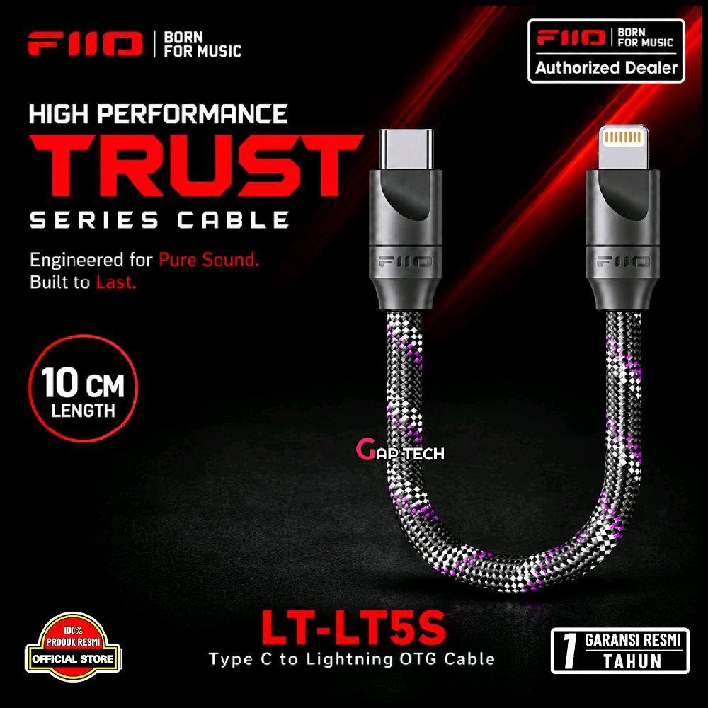 FiiO High Performance TRUST Series Cable Original - LT-LT5S 10CM